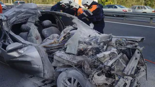 На трассе М-12 под Владимиром погиб водитель легковушки в ДТП с фурой