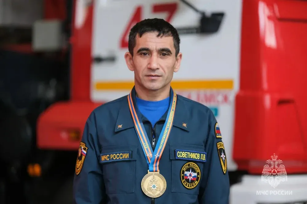 Чемпион огня: командир из Нижнекамска в пятый раз стал лучшим пожарным России