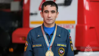 Чемпион огня: командир из Нижнекамска в пятый раз стал лучшим пожарным России