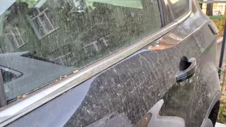 Жители Рязани засняли последствия песчаной бури