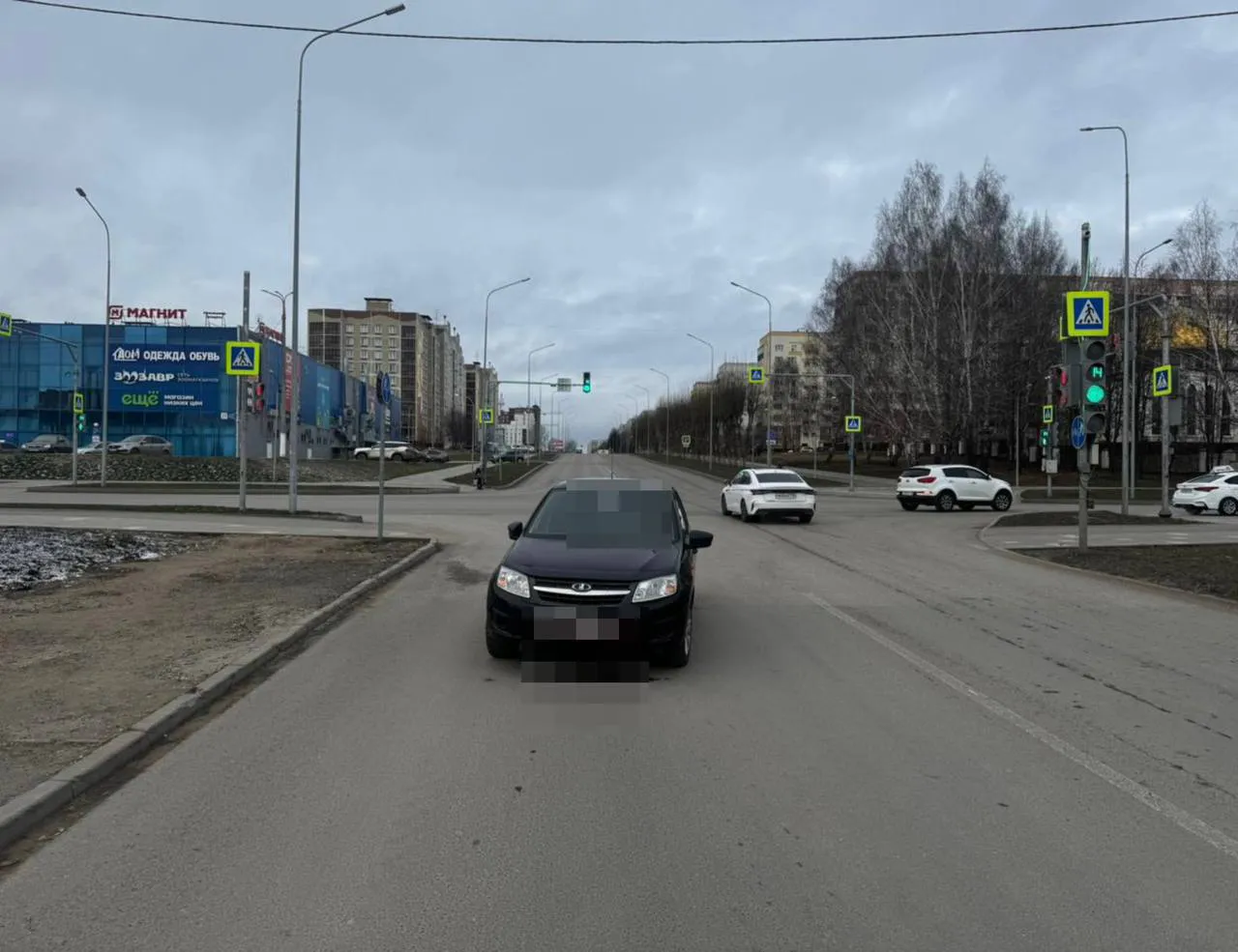 Женщина получила травмы в ДТП на улице Гагарина в Нижнекамске