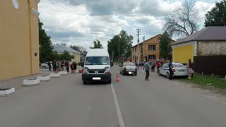 В Ряжске в ДТП с Renault Master пострадал 15-летний подросток на мопеде