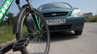 В темное время суток велосипедисты рискуют быть сбитыми