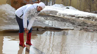 Топ-жалоб рязанцев: глубокие лужи, отсутствие участкового врача и несанкционированные стоянки