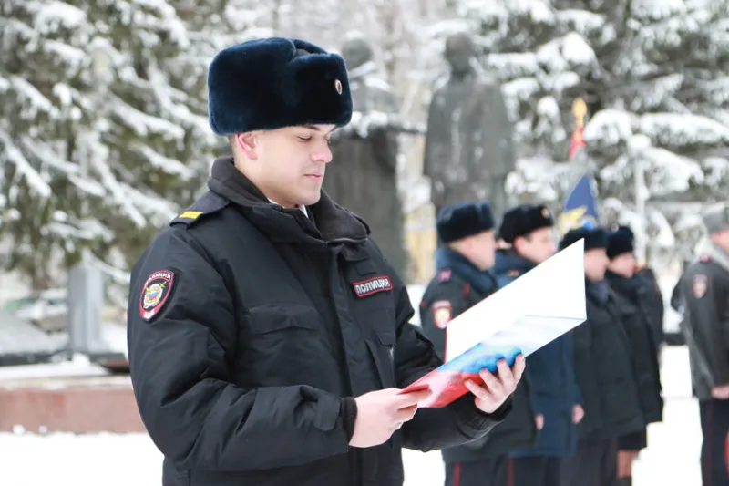 В Коми привели к присяге слушателей Центра профподготовки полиции