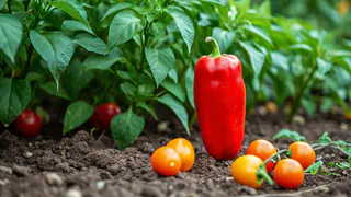 3 ложки в лунку — и перцы попрут как на дрожжах: вырастут большими, сочными и супер сладкими — до 30 штук с 1 куста