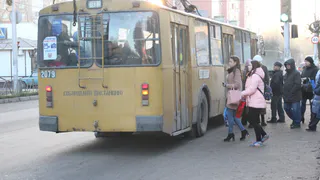 "Не можем уехать домой" - жители Дашково-Песочни часами ждут на холоде общественный транспорт