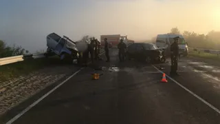 Под Брянском в жуткой аварии погиб 50-летний мужчина (видео)