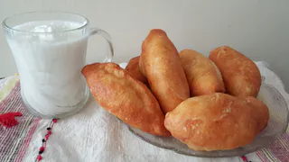 Пирожки "Деревенские": тесто можно хранить в холодильнике до 3 дней и жарить, когда удобно - делюсь рецептом