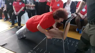 В Камешково прошел фестиваль ГТО среди граждан пожилого возраста