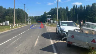 В Коми в двух авариях пострадали женщина и ребёнок