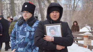 В Рязани похоронен погибший  казак, служивший по контракту