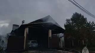 В Набережных Челнах на пожаре пострадала пенсионерка 