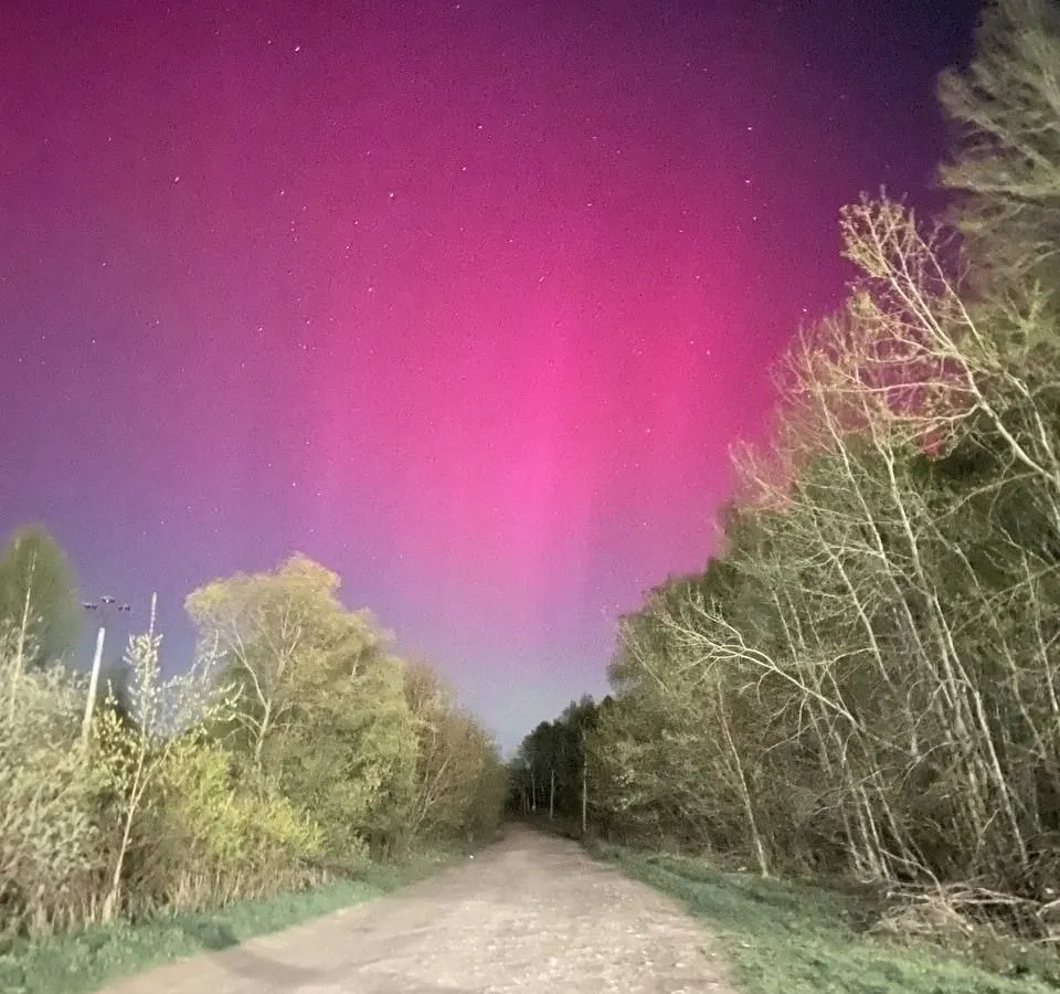 С 19 на 20 апреля пензенцы увидели северное сияние