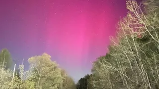 С 19 на 20 апреля пензенцы увидели северное сияние