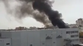 Снова горим: в Рязани возле ТЦ "Барс" очередной пожар