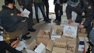 За сообщение о незаконном производстве алкоголя обещают премию