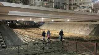 В Рязани завершен ремонт моста через реку Лыбедь