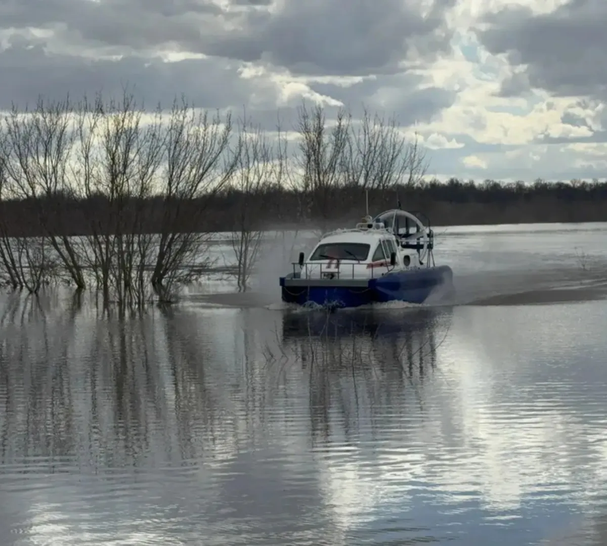 В Рязанской области уровень воды в реках начал снижаться после паводка