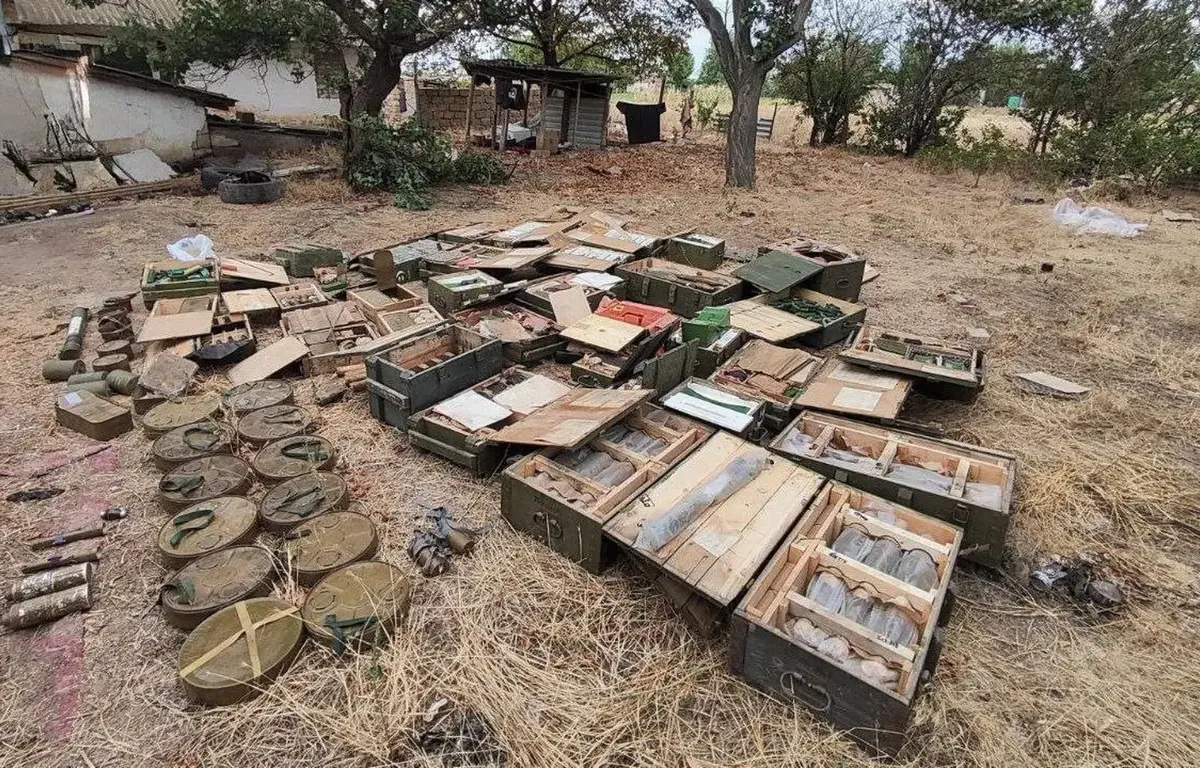 Обнаружение арсенала укронацистов в Курахово: результаты операции ФСБ