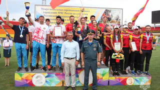 Команда Владимирской области - призер Чемпионата по пожарно-прикладному спорту