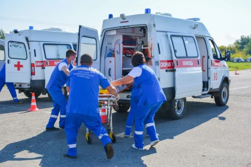 В Нижнекамске на прошлой неделе в скорую обратились 1332 раза