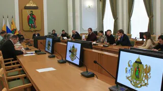 В мэрии Рязани обсудили борьбу с наледью и уборку дорог