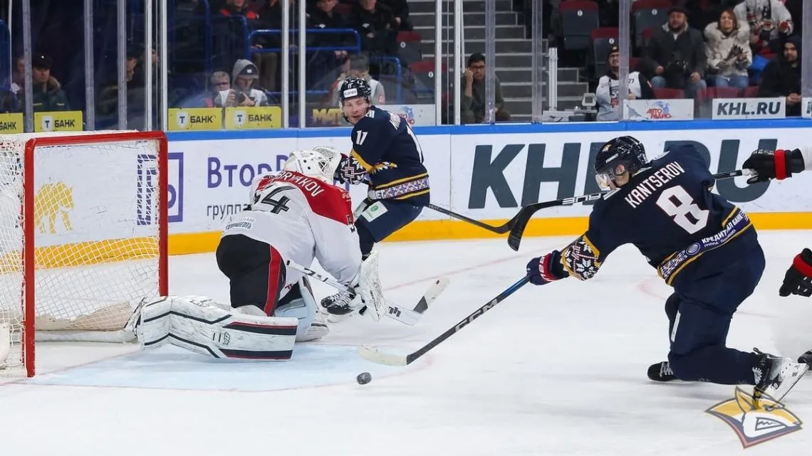ХК “Металлург” одержал трудную победу над “Авангардом” на домашней арене