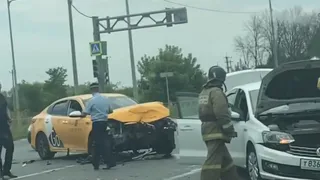 В Рыбновском районе 11 августа на трассе М5 произошло массовое ДТП