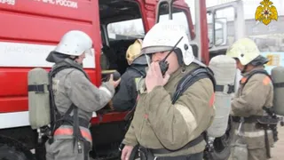 Ликвидация пожара в г. Дятьково