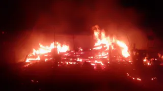 В Спасском районе 7 и 8 февраля сгорели две бани