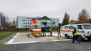 В Чувашии вертолёт санавиации спас пациентку с тромбоэмболией