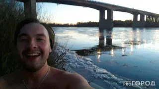 Рязанский "морж": с тех пор как стал принимать ледяные ванны, не разу не болел