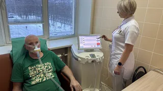 В Рязани применяют новый метод реабилитации с горным воздухом