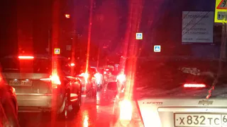 В Дашково-Песочне отключили электричество и светофоры