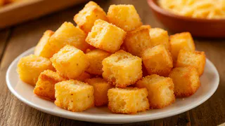 Хрустящие сырные гренки будут готовы всего за 10 минут: сохраните этот необычный рецепт приготовления с паприкой