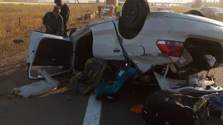 Семья из Рязани попала в жуткое ДТП в Башкирии