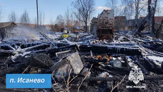 В Коми пожар в летней кухне унес жизнь женщины