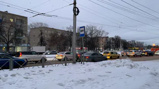 Утренние пробки в Рязани дошли до 10 баллов