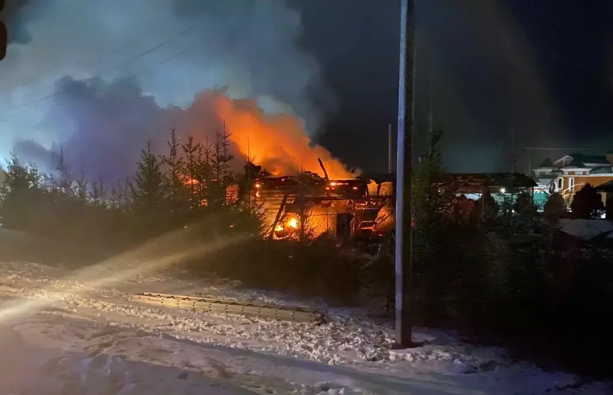 Пожар в Камайке: что известно