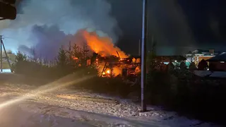 Пожар в Камайке: что известно