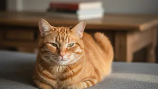 В позе буханочки: зачем кошка поджимает лапки под себя