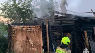 Два человека погибли на пожаре в Удмуртии