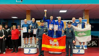 Сотрудники МЧС со всего Урала состязались в настольном теннисе в Магнитогорске