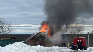 Популярный гостевой дом в Коми уничтожен огнем