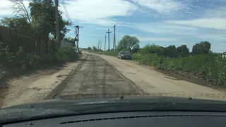 В Нижнекамске продолжается ремонт дороги на дачи