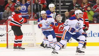 Нижнекамская ракета: Наиль Якупов забил победную шайбу в матче против "Нью-Джерси"