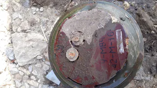 На стройплощадке в Рязани обнаружили мину