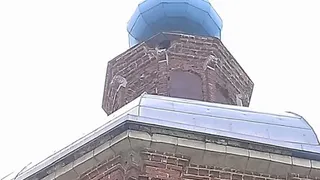 В Рязанской области известный храм пострадал от удара молнии