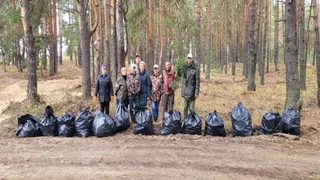В Петушинском районе лесники очистили Клязьменское урочище от мусора